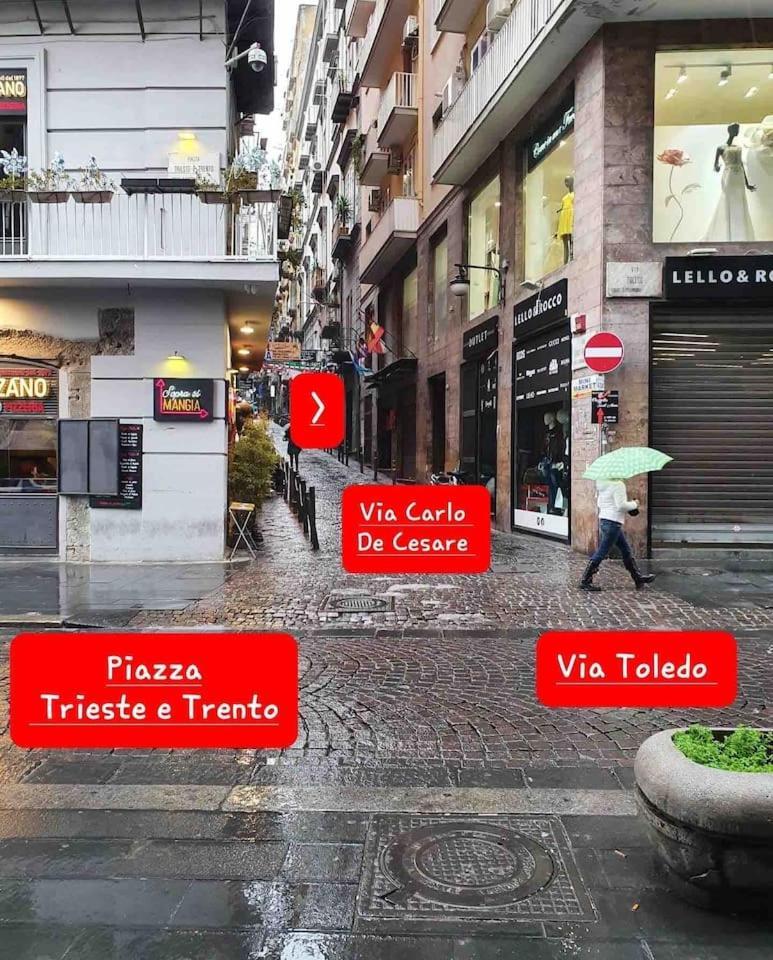 Traversa Toledo, Intero Appartamento Al Plebiscito Неаполь Экстерьер фото